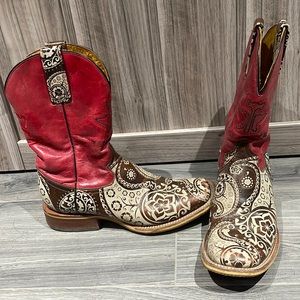 Tin Haul cowboy boots size 9
